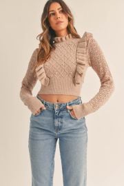 Hollan Pearl Sweater - Mauve BARE RAGS at Bare Rags