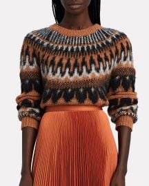 Hollis Fair Isle Sweater at Intermix