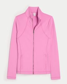 Hollister Gilly Hicks Active Recharge Zip Up Jacket in Pink at Hollister