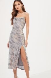 Hollywood Sequin Midi Dress ndash at ASTR The Label