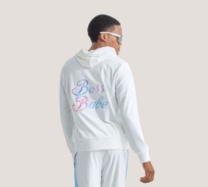 Hologram Boss Babe Hoodie Paris Hilton Tracksuits at Paris