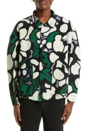 Homme PlissIssey Miyake Cotton Bolls Pleated Jacket at Nordstrom