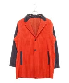 Homme Plisse Issey Pleated Tailored Jacket at Ebay