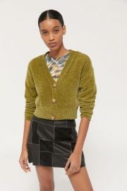 Honey Plush Cardigan by Urban Outfitters at Urban Outfitters