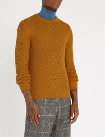 Honeycomb-Knit Sweater  Sandro at Selfridges