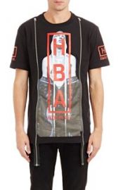 Hood by Air Triptych Double-Zip T-Shirt at Barneys