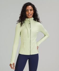 Hooded Define Jacket in Creamy Mint at Lululemon