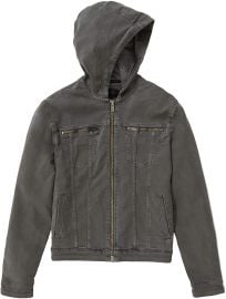 Hooded Jean Jacket at Amazon