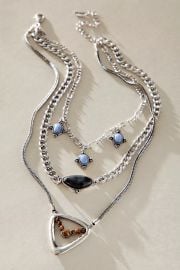 Horizons Semiprecious Stone Layer Necklace at Free People