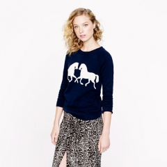 Horsing Around Sweatshirt at J. Crew