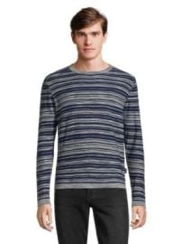 Horst Lightweight Striped Knit Crewneck Sweater - Mens TheBay at The Bay