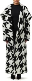 Houndstooth Oversize Bouclé Coat at Nordstrom