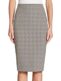 Houndstooth Pencil Skirt at Saks Off 5th