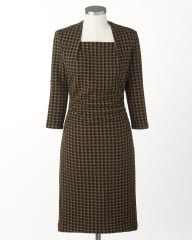 Houndstooth dress at Coldwater Creek