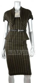 Houndstooth dress at Gucci