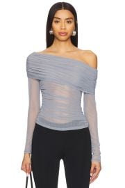 House Of Harlow 1960 X Revolve Odella Top In Ash Blue at Revolve