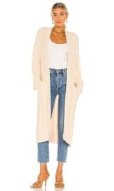 House Of Harlow 1960 X Revolve Virgo Cable Knit Cardigan In Ivory at Revolve