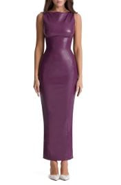 House of CB Faux Leather Sheath Dress at Nordstrom