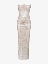 House of CB Persephone Dress in Gold at Selfridges