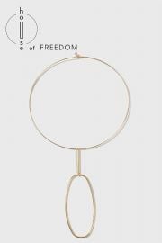 House of Freedom Fine Shape Necklace at Topshop