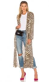 House of Harlow 1960 x REVOLVE Delaney Duster in Leopard from Revolve com at Revolve