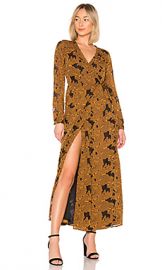 House of Harlow 1960 x REVOLVE Margareta Dress in Mustard from Revolve com at Revolve