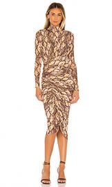 House of Harlow 1960 x REVOLVE Minka Midi Dress in Python Multi from Revolve com at Revolve