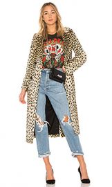 House of Harlow 1960 x REVOLVE Perry Faux Fur Coat in Leopard from Revolve com at Revolve