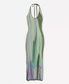 House of Sunny Lakeside Hockney Halter-Neck Dress at Liberty