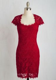 How Does Sheath Do It Dress in Ruby at ModCloth