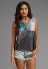 Howl at the moon tank by Chaser at Revolve