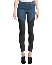 Hudson Barbara High-Rise Super Skinny Ankle Jeans at Neiman Marcus