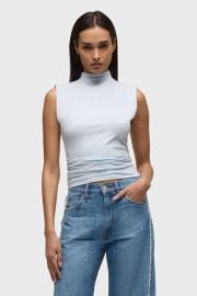Hudson Jeans tank w/ side seam ruching at Nordstrom