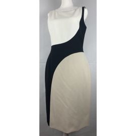 Hugo Boss Dresses Nwt Hugo Boss Dikrysa Color Block White Black Tan Sheath Dress Size 4 New Poshmark at Poshmark