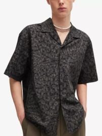 Hugo Logo print Short sleeve Cotton Shirt at Selfridges