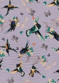 Hummingbird fabric at Stone Fabrics