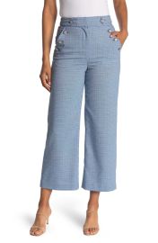 Hunter Cropped Plaid Pants by Veronica Beard at Nordstrom Rack