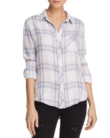 Hunter Plaid Shirt in Raspberry Coast White Rails at Bloomingdales