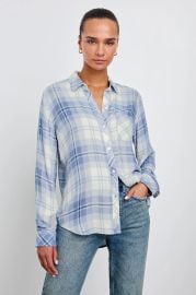 Hunter Shirt in Bluebell Snow at Rails