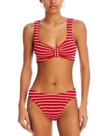 Hunza G Bonnie Crinkle Bikini Top Bottoms Set Bloomingdales at Bloomingdales