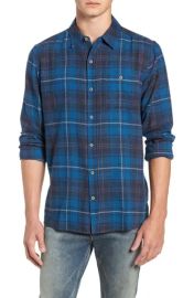 Hurley Kurt Plaid Flannel Shirt at Nordstrom