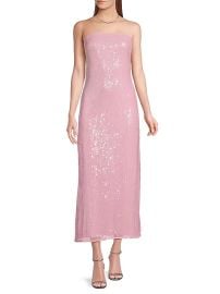 Hutch Elena Sequined Strapless Cocktail Dress at Saks Fifth Avenue