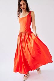 Hutch Ridge Drop Waist Maxi Dress at Free People