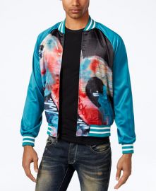 Hypnotize Biggie Graffiti Bomber Jacket  at Macys