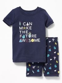 I Can Make The Future Awesome Sleep Set at Old Navy