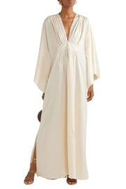 I Want To Hold Your Hand Satin Jacquard Maxi Dress at The Outnet