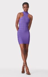 ICON RACER MINI DRESS HERV LEGR at Herve Leger