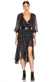 ICONS Objects of Devotion The Flamenco Dress in Classic Tartan   FWRD at Forward