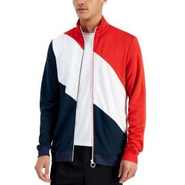 ID Ideology Regular Fit Colorblocked Track Jacket at Walmart