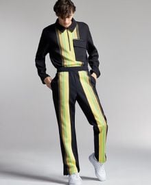 INC International Concepts Allen Onyia for INC Mens Regular-Fit Colorblocked Stripe Track Pants Created for Macys Reviews - Pants - Men - Macys at Macys